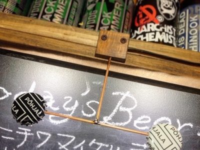 久しぶりにDIY、ビールの王冠をつかって照明を！